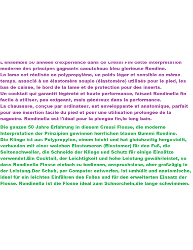 AILETTES CRESSI RONDINE