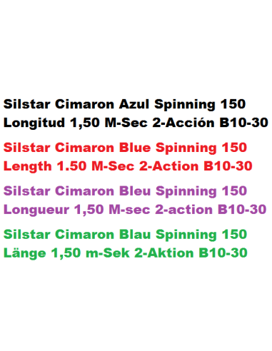 CIMARON BLUE SPINNING