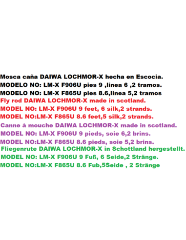 CANNE MOUCHE LOCHMOR-X