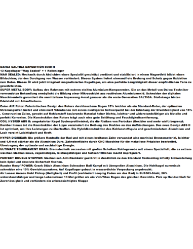 SALTIGA EXPEDITION 8000 H