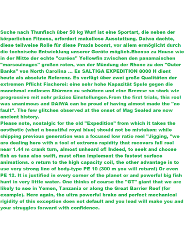 SALTIGA EXPEDITION 8000 H