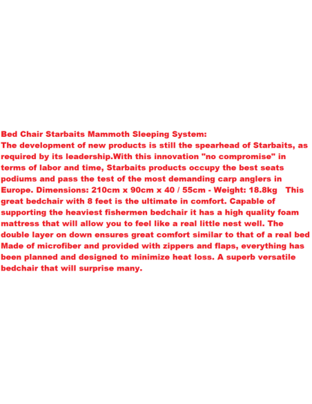 MAMMOTH SISTEMI DI RIPOSO 8 PIEDINI