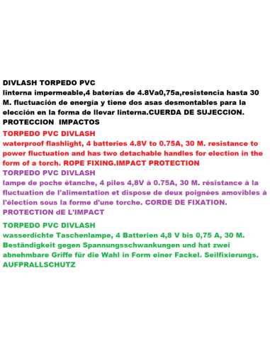 DIVING TORCH DIVLASH TORPEDO