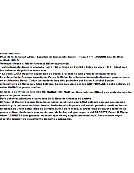 CAÑA OCEANER EXPEDITION INLINE 200