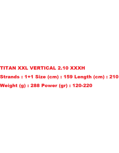 CANNE TITAN XXL VERTICAL