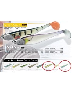 VINIL ILLEX NITRO SHAD 180 PACK DE 2