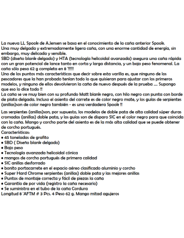 CANYA MOSCA SPOOK LL