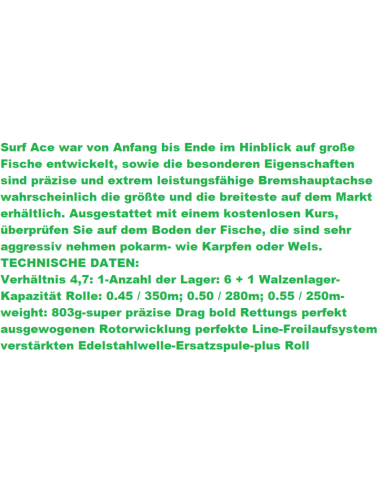 ANGELNROLLE SURF ACE 12007