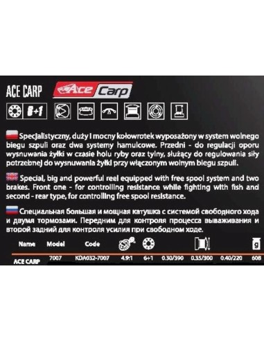 REEL ACE CARP