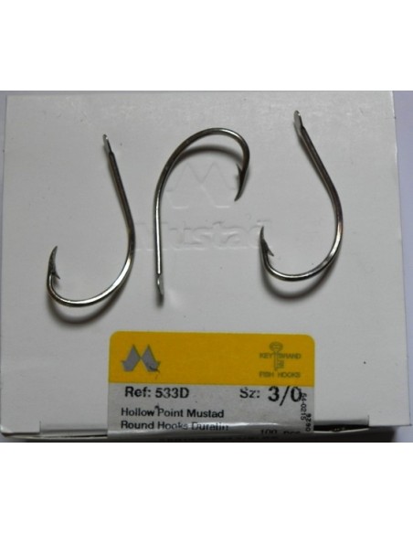ANZUELO MUSTAD 533 D