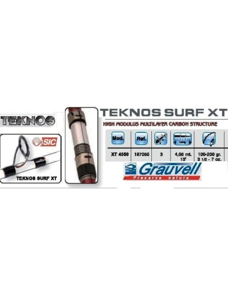 CAÑA TEKNOS SURF XT