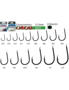 25 Haken Gamakatsu 3310F