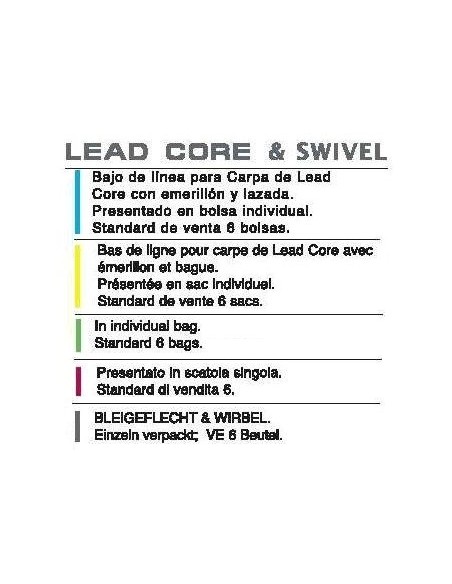 TRENZADO PLOMEADO (LEAD CORE) CON GIRATORIO