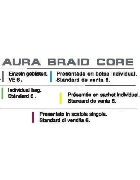 TRENZA PLOMADA (AURA BRAID CORE)