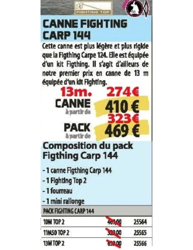 CANYA FIGHTING CARP 144