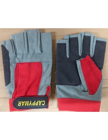 GUANTES PIEL VELA,DEDOS CORTADOS