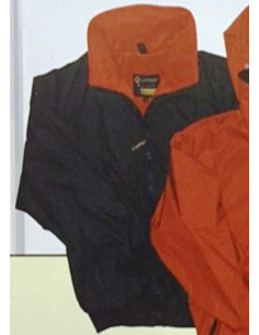 Wind jacket blau / rot