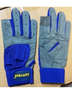 GUANTES VELA DE PIEL 2
