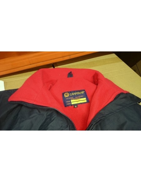 wind jacket azul / vermelho
