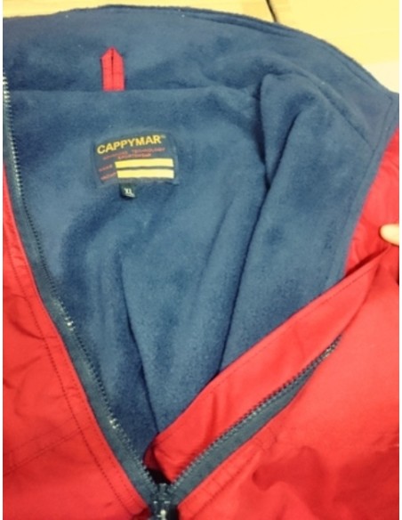 WIND JACKET RED / BLUE