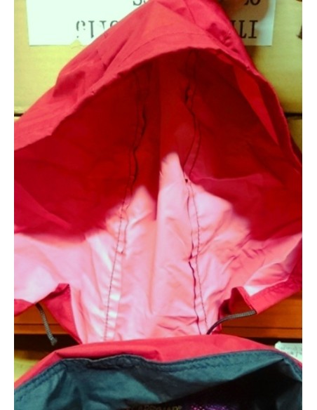 Blusão, vermelho / azul