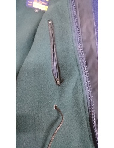 Windjacke, rot / blau