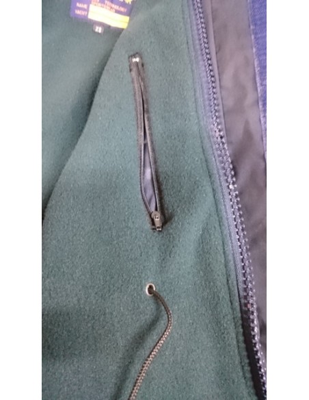 Windjacke, rot / blau