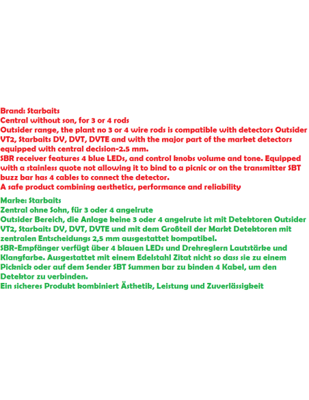 Central 4 CANYES sense fill Starbaits