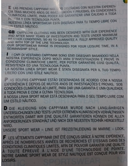 VESTE VAREUSE DÉRIVEUR