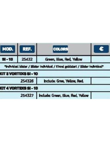 KIT 3 SWINGER VORTEKS SI-10