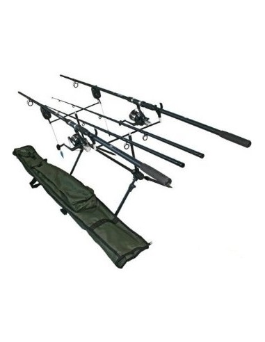 Lineaeffe Carp Kit - Completo 2 cañas Set-up 