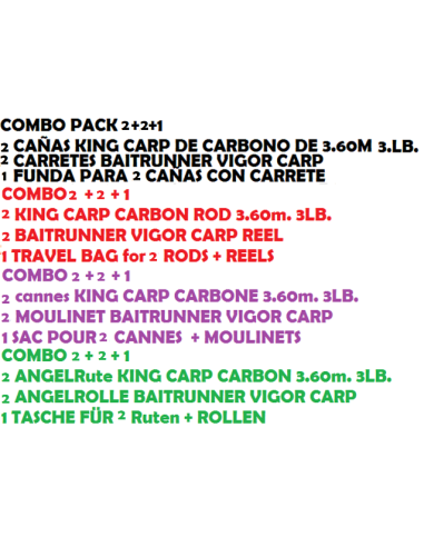 TOP CARP FULL COMBO  CARBON