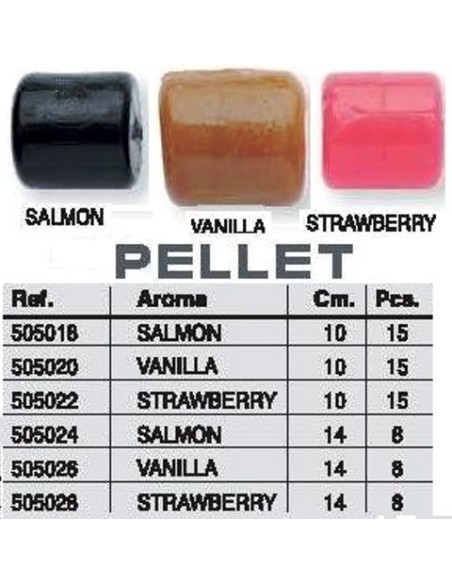 VORTEKS FEEDER PELLETS 10 MM. 15 PC.