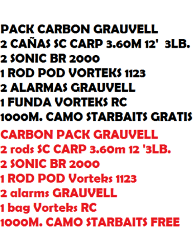 PACK CARBON GRAUVELL