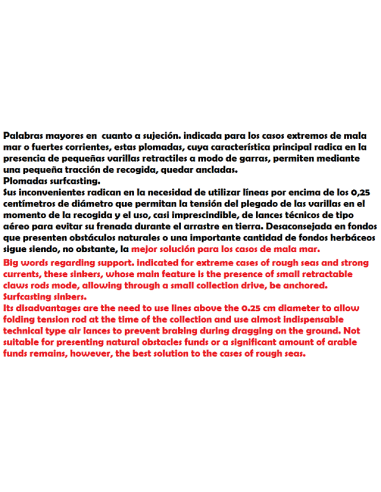 PLOMB CASTING AGRAFE