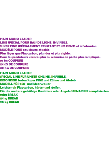 HARD MONO LEADER 10 M.