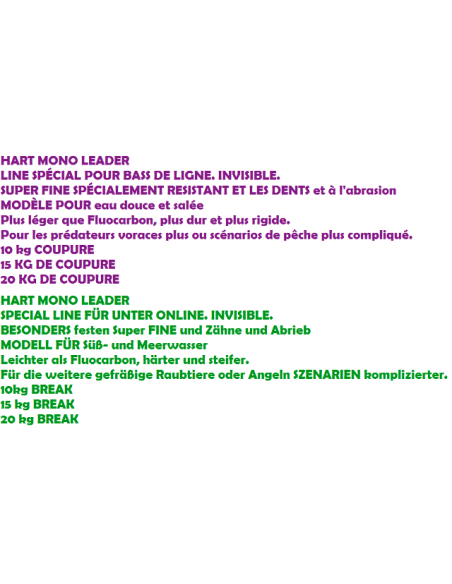 HARD MONO LEADER 10 M.