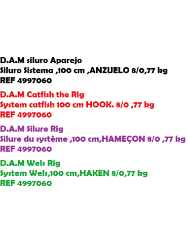 DAM SUMO MONTAGGIO pesce gatto