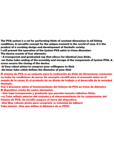 PVA STICK SISTEMA COMPLET