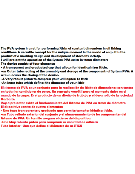 PVA STICK SISTEMA COMPLET