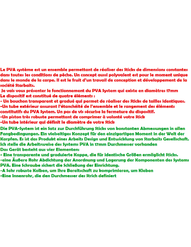 PVA STICK SISTEMA COMPLET