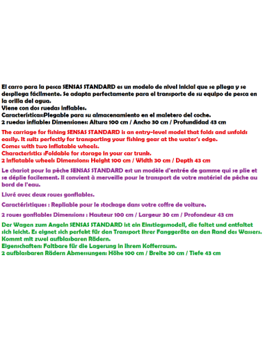 SENSAS CARRELLO STANDARD