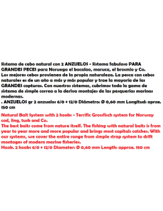 DAM MONTAJE CEBO NATURAL 2