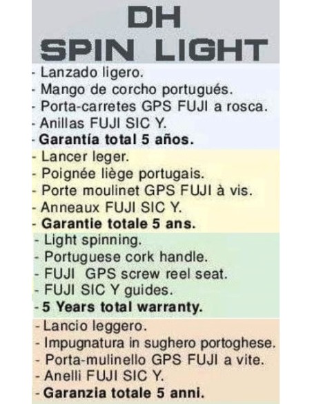 CANNE SPIN GRAUVELL DH 1800 L