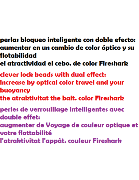 perles gros blocages de 10mm.