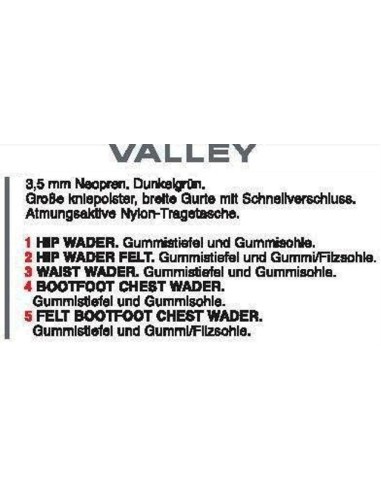 Wader NEOPRE VALLEY BOTA