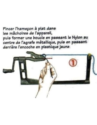 máquina ata anzóis manual mcm