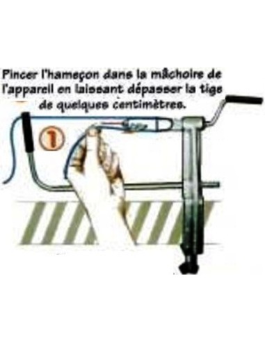 monta anzuelos lujo sensas , simil pierotti