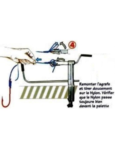 monta anzuelos lujo sensas , simil pierotti