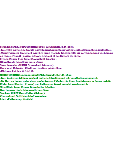 FRONDA POWER KING S.ENGODO